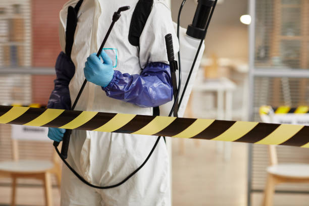 Professional Blood Cleanup technician working in Corte Madera, CA